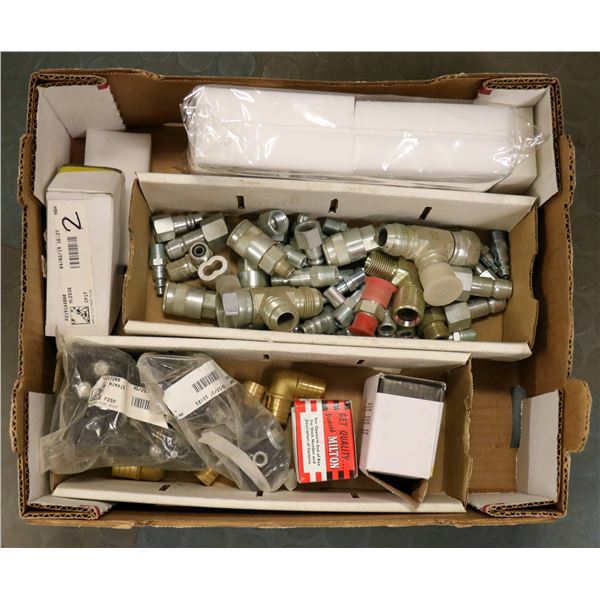 FLAT LOT OF ASSORTED PARTS & ERASER SPONGES