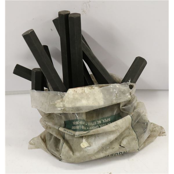 BAG OF TEN 5/8" HEX KEYS