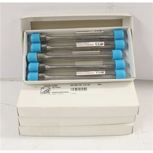 4 BOXES OF CARBIDE BURR SC5DC6OAL 5 BITS PER BOX