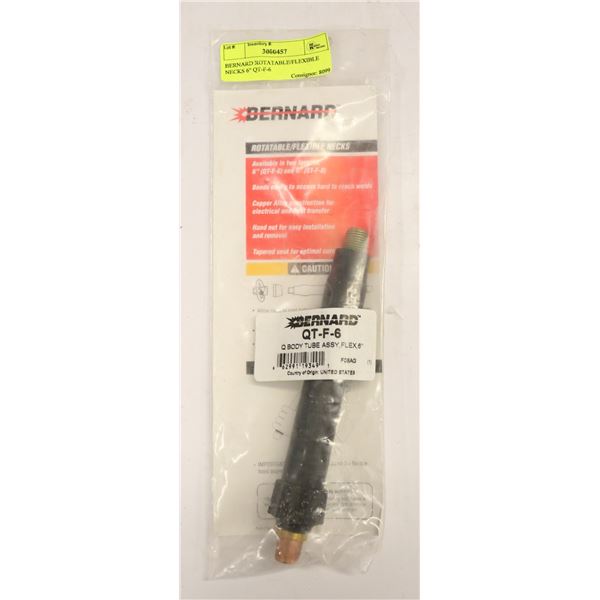 BERNARD ROTATABLE/FLEXIBLE NECKS 6" QT-F-6