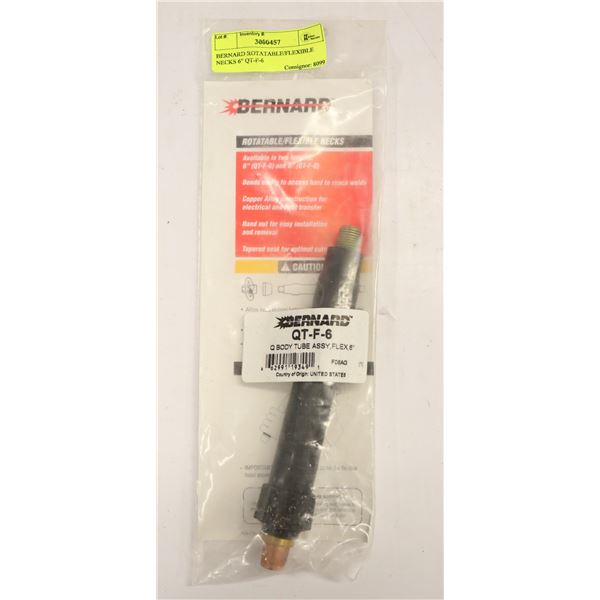 BERNARD ROTATABLE/FLEXIBLE NECKS 6" QT-F-6