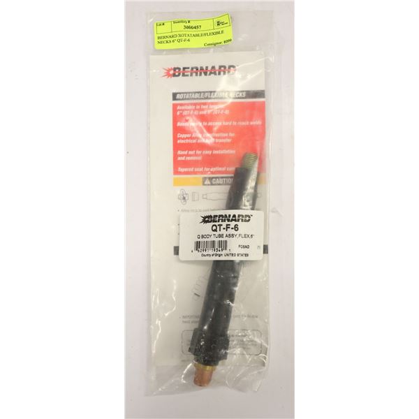 BERNARD ROTATABLE/FLEXIBLE NECKS 6" QT-F-6