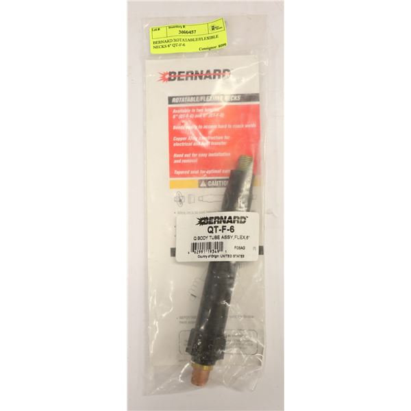 BERNARD ROTATABLE/FLEXIBLE NECKS 6" QT-F-6