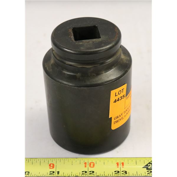 GRAY TOOLS PL2664 - 2" X 3/4" DRIVE, 6 POINT DEEP