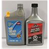 Image 1 : 2 ASSORTED MOTOR FLUIDS INCLUDING MP GEAR LUBE