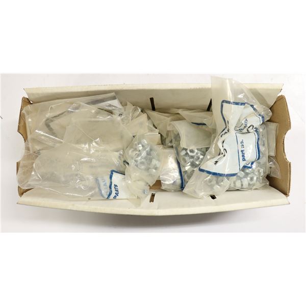 TRAY LOT OF 1/4" NUTS