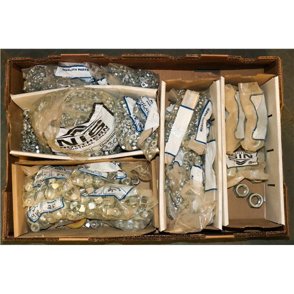 FLAT LOT OF ASSORTED NUTS