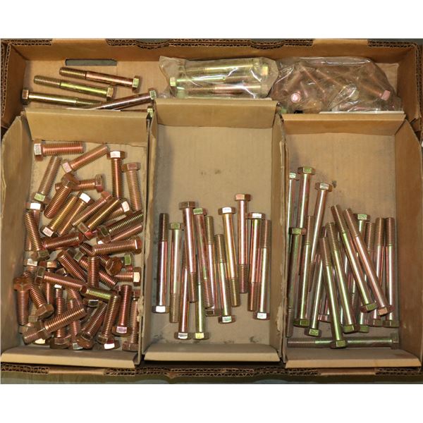 FLAT OF HEX HEAD CAP SCREWS VARIOUS