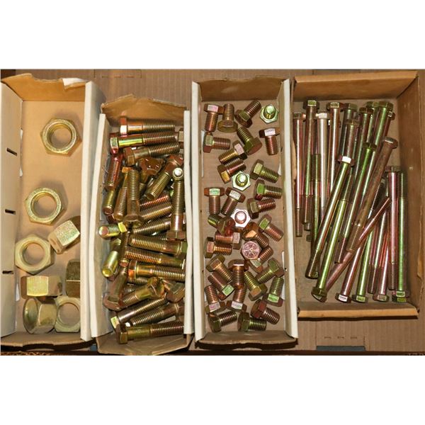 FLAT OF HEX HEAD CAP SCREWS VARIOUS