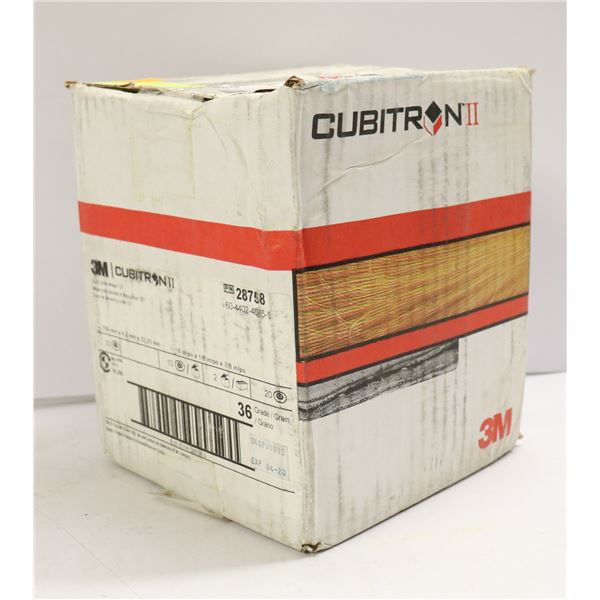 CASE OF 20 CUBITRON CUT & GRIND WHEEL T27