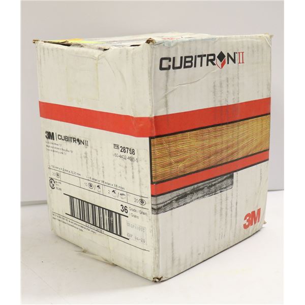 CASE OF 20 CUBITRON CUT & GRIND WHEEL T27
