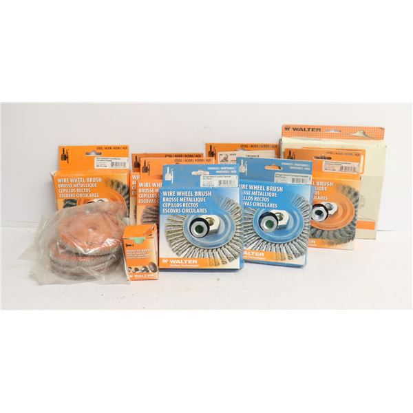 FLAT OF ASSORTED WALTER WHEEL PRODUCTS