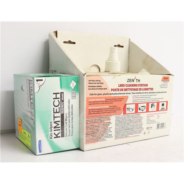 ZENITH LENS CLEANING STATION & KIMTECH DELICATE