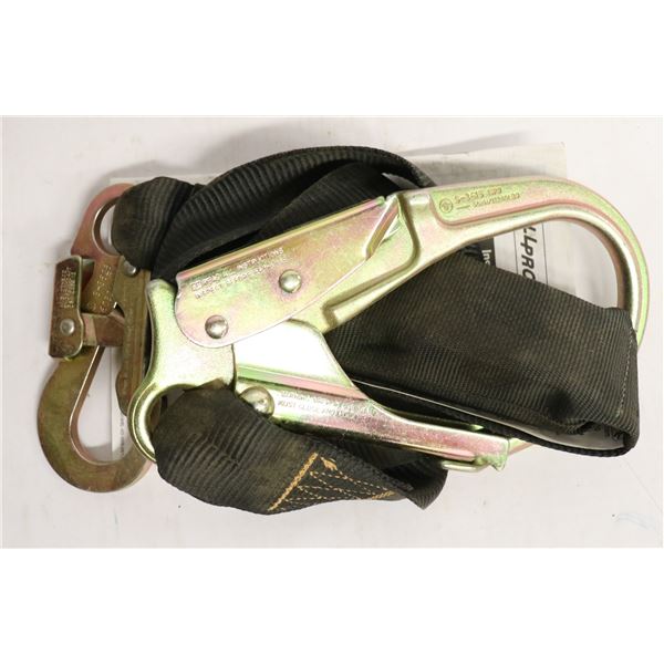 FALLPRO 6FT LANYARD W/ SCAFFOLD HOOK