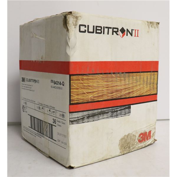 CASE OF 20 CUBITRON DEPRESSED CENTER GRINDING