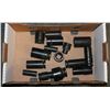 Image 1 : FLAT LOT OF ASSORTED GRAY IMPACT SOCKETS