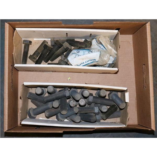 FLAT OF INDUSTRIAL BOLTS