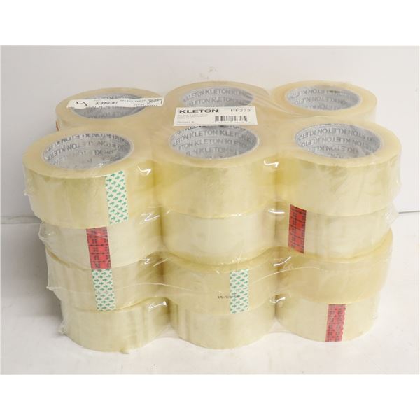 24 ROLLS OF BOX TAPE 2" X 328FT