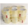 Image 1 : 24 ROLLS OF BOX TAPE 2" X 328FT