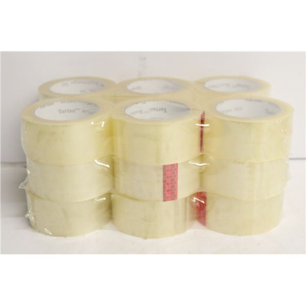 18 ROLLS OF BOX TAPE 2" X 328FT