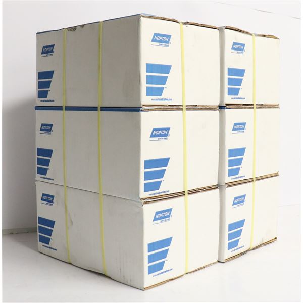 6 CASES OF NORTON BEARTEX LIGHT DUTY CLEANING PADS