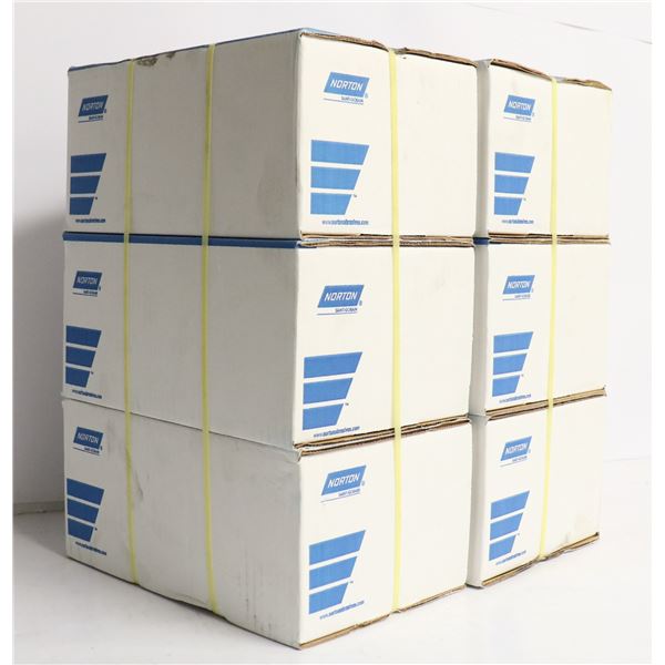 6 CASES OF NORTON BEARTEX LIGHT DUTY CLEANING PADS