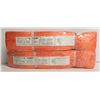 Image 1 : LOT OF 2 TUFF LIFT POLYESTER SLINGS 12FT X 4 IN