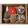 Image 1 : FLAT LOT OF WALTER & CUBITRON GRINDING DISCS