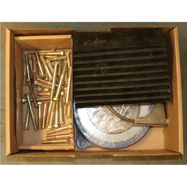 FLAT LOT OF HEX CAP SCREWS 7/16 X 2 3/4 & MORE