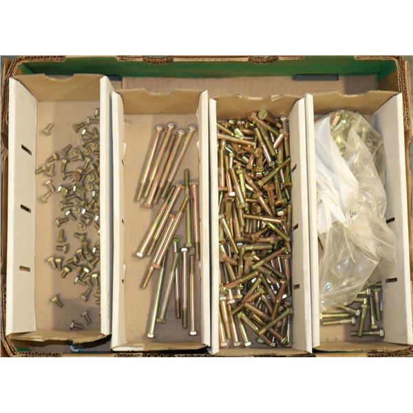 FLAT LOT OF HEX HEAD CAP SCREWS