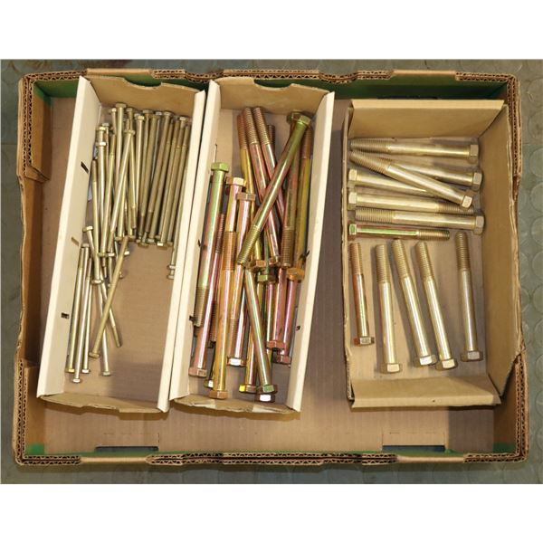 FLAT LOT OF HEX HEAD CAP SCREWS