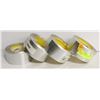 Image 1 : 4 ROLLS OF 3M ALUMINIUM TAPE 2" X 60 YRDS
