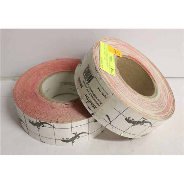 2 ASSORTED ROLLS OF ZENITH ANTI-SKID TAPE 2" X 60'