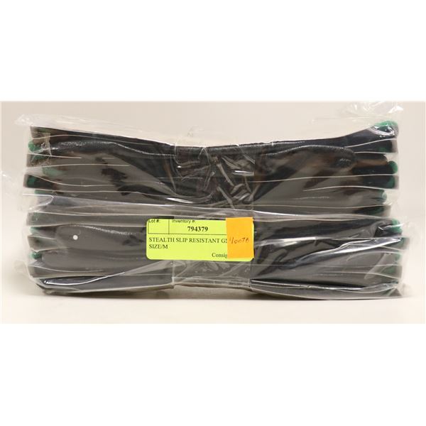 STEALTH SLIP RESISTANT GLOVES SIZE/M