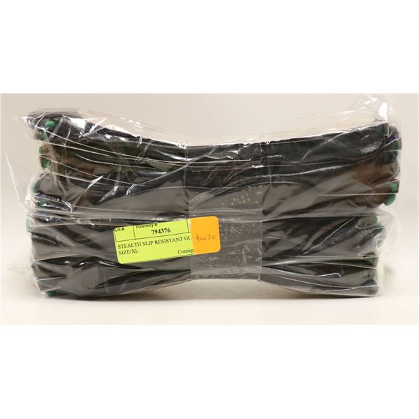 STEALTH SLIP RESISTANT GLOVES SIZE/XL