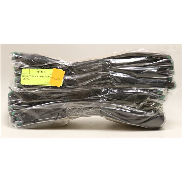 STEALTH SLIP RESISTANT GLOVES SIZE/XL