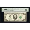 Image 1 : 1969A $20 Chicago FRN PMG 65EPQ