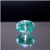 Image 1 : Lab Created 6.17 Ct Oval Cut Mint Green Diamond