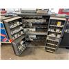 Image 2 : NAPA 4 DOOR GREY METAL STORAGE CABINET