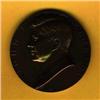 Image 1 : John F. Kennedy. Bronze medal, 3" diameter, b
