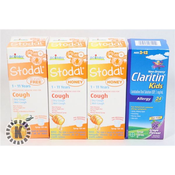 BAG OF COLD MEDICINES INCLUDE BENYLIN