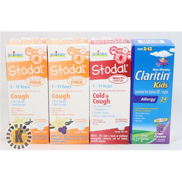 BAG OF COLD MEDICINES INCLUDE BENYLIN