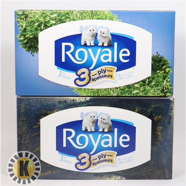 BAG OF ROYALE FACIAL TISSUE