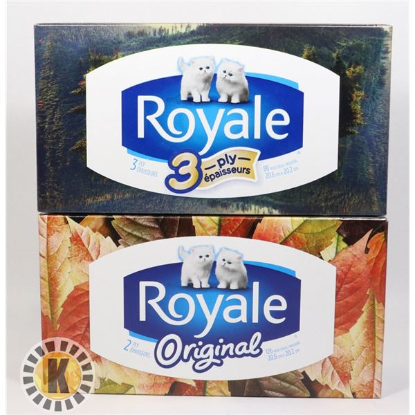 BAG OF ROYALE FACIAL TISSUE