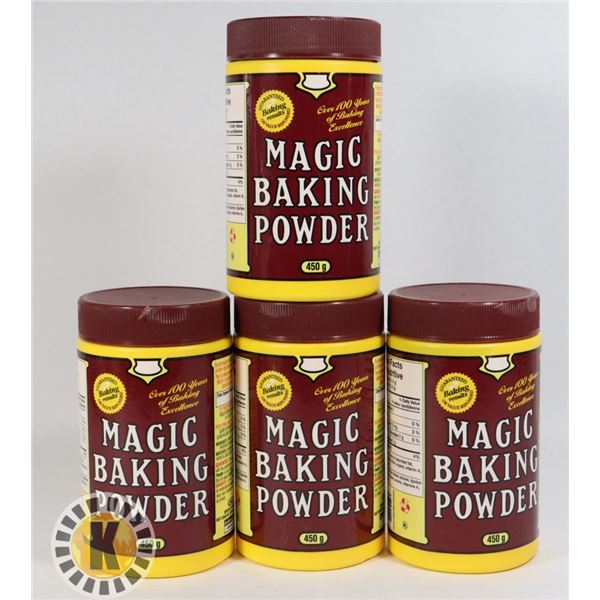 4 MAGIC BAKING POWDER