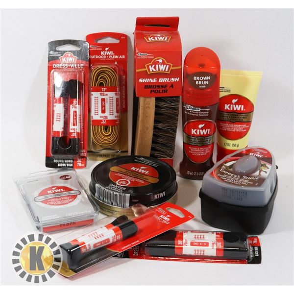 BAG OF KIWI SHOE PRODUCTS