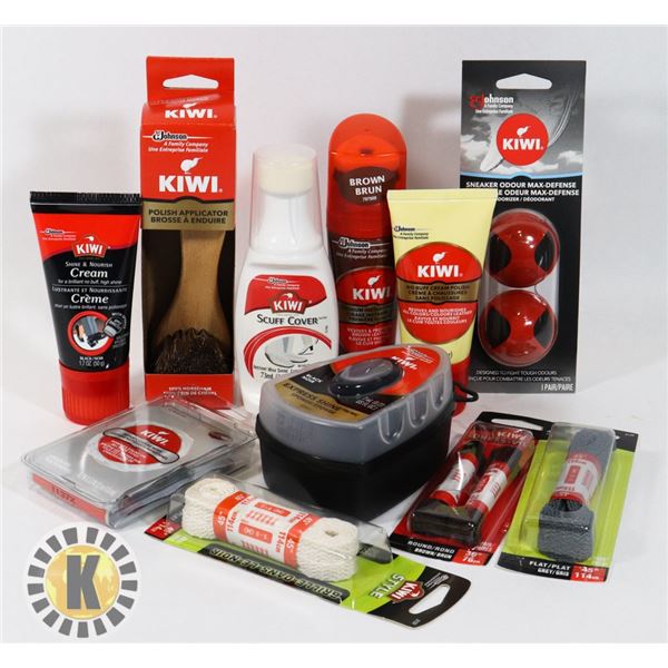 BAG OF KIWI SHOE PRODUCTS