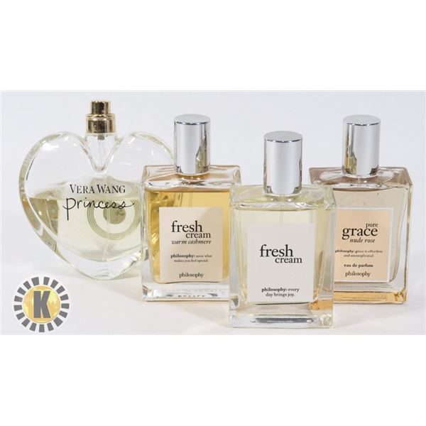 BAG OF FRESH CREAM & VERA WANG PERFUME