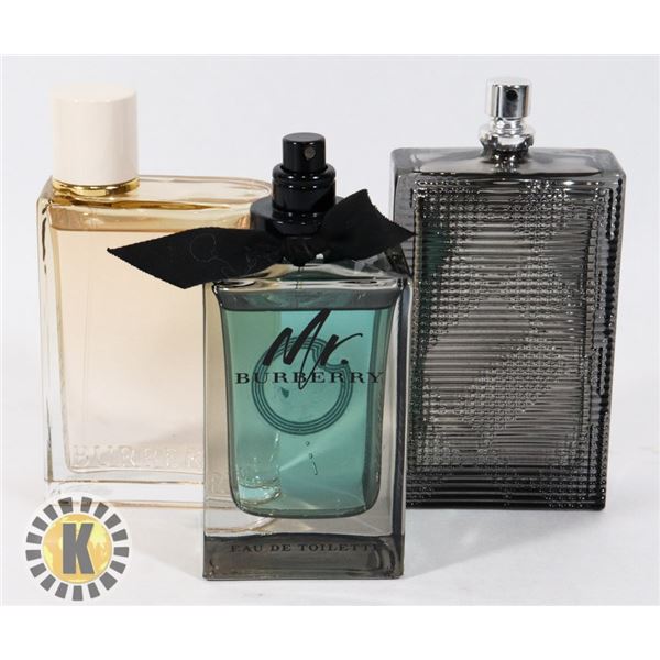 BAG OF ASSORTED BURBERRY PERFUME