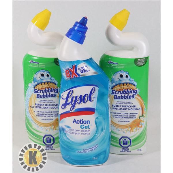 BAG OF CLEANING SUPPLIES